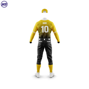 Uniforme de béisbol de manga corta OEM ODM, diseño de alta calidad, Logo personalizado, sublimado - Product Image 2
