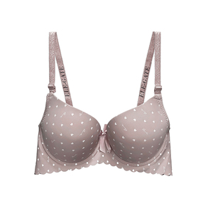 Reggiseno Traspirante con Design a Cuore, Effetto Push-Up, Regolabile, Senza Ferretto, Chiusura con Gancetti, Taglie Forti - Product Image 2