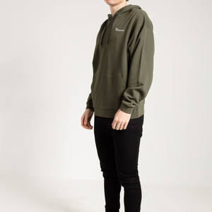 เสื้อฮู้ดดี้พิมพ์ลายพัฟฟ์คุณภาพพรีเมียม โลโก้สั่งทำได้ 500 GSM ผ้าฝ้าย 100% หนานุ่ม ทรงโอเวอร์ไซส์ ไซส์พลัส สำหรับผู้ชาย - Product Image 6