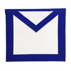 Tablier maçonnique MASTER MASON brodé à la main avec boussole carrée personnalisé en gros - Product Image 1