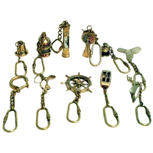 Porte-clés nautique personnalisé de conception gratuite, sac de porte-clés Souvenir, porte-clés de voiture, porte-clés Spinning en métal, 2023 - Product Image 3