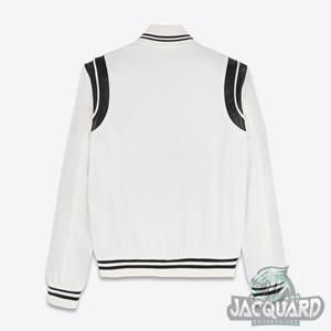 Chaquetas de béisbol informales para hombre con bordado personalizado 2025, diseño universitario de doble botonadura para tallas grandes, temporada de invierno fabricada - Product Image 2