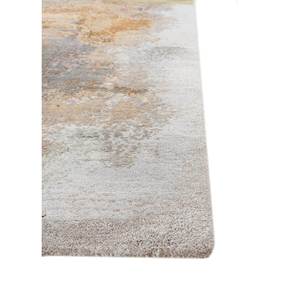 พรมไหมขนสัตว์ถักมือ Aakar Kavi En-369(3D) สีเทา-ดำ ลายแบบนามธรรม สำหรับบ้าน ห้องโถง พรมทอแบบแบน รูปทรงสี่เหลี่ยมผืนผ้า พรมปูพื้นห้อง - Product Image 4