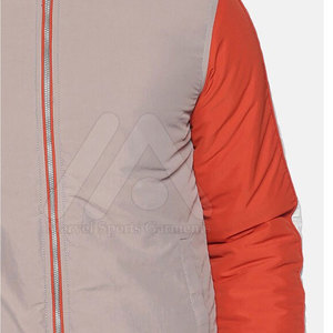 Chaqueta Bomber Tejida Personalizada al por Mayor para Hombre con Cuello Alto, Procesamiento Impermeable y Logotipo Impreso - Product Image 5