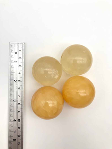 Bolas de resina epoxi transparentes, orbes artesanales decorativos, cuentas de resina hechas a mano, bolas redondas brillantes para joyería - Product Image 3