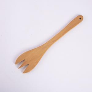 Ensemble d'ustensiles de service en bois (4 pièces) avec support |   Ensemble d'outils de cuisine - Product Image 2