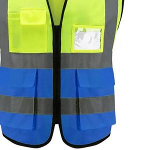 Gilets de vêtements de sécurité réfléchissants de Construction Gilet de sécurité réfléchissant personnalisé de haute qualité - Product Image 5