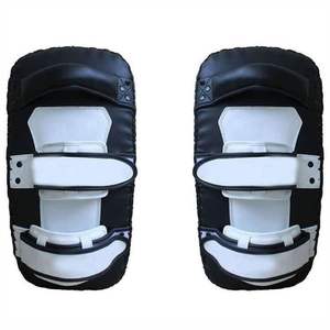 Diseño de logotipo personalizado Kick Boxing Pads Empuñaduras impermeables de cuero sintético de alta calidad para uso diario al aire libre - Product Image 5