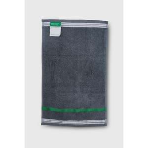 Be-0926-Dgy Serviette de toilette 100% coton gris foncé 50x90 cm - GRIS FONCÉ - Product Image 4