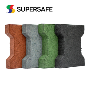 Mayorista de confianza Pisos de goma Superficie de aterrizaje suave T-Bone Dog Bone Pavimentadoras para graneros y jardines de caballos Malasia Envío rápido - Product Image 3