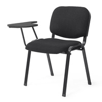 Chaise de formation pour salle de conférence au design moderne avec tableau d'écriture chaise d'étude pliante en maille pour la formation au bureau