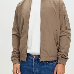 แจ็คเก็ตบอมเบอร์ราคาส่งถูก แห้งเร็ว แจ็คเก็ตกันลมแบบกำหนดเองสำหรับผู้ชาย แจ็คเก็ตกันน้ำไซส์ใหญ่ แจ็คเก็ตกันน้ำแบบ OEM - Product Image 6