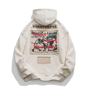 Nouveau Offre Spéciale Haute Qualité Hommes Hoodies Kanye À Capuche Tech Polaire Pull À Capuche Coton Surdimensionné Casual Hoodies - Product Image 1