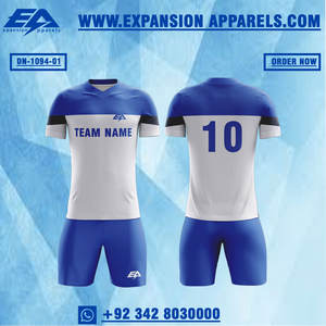 100% nouvel uniforme de football en polyester pour adultes vêtements de sport à séchage rapide avec panneaux au toucher doux ensemble confortable - Product Image 6