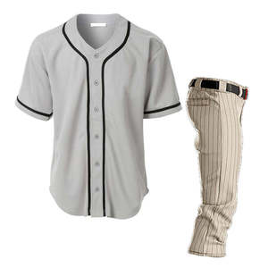 Conjunto de uniforme de béisbol al por mayor y bajo precio uniforme de béisbol ligero cómodo uniforme de béisbol - Product Image 6