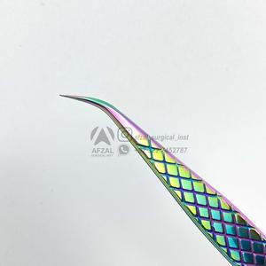 Belleza Acero inoxidable Etiqueta privada Logotipo personalizado Estuche Juegos Volumen Extensión Pestañas Pinzas Oro OEM Caja de herramientas - Product Image 4