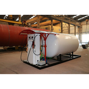 สถานีเติมก๊าซ LPG แบบเคลื่อนที่สำหรับคลังสินค้ารถยนต์ - เครื่องจ่ายก๊าซแบบติดตั้งบนแท่นเคลื่อนย้ายได้ ป้องกันการระเบิด ระบบเสียบปลั๊กใช้งานได้ทันที - Product Image 1