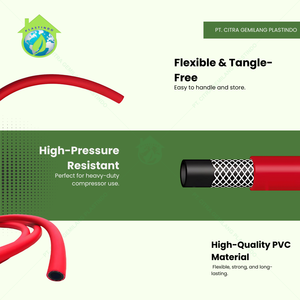 Nouveau Tuyau de Compresseur d'Air Rouge SSBO de Haute Qualité, Épaisseur 3mm, Diamètre Intérieur 8.5mm, Personnalisé 50 Mètres, Garantie 1 An, Sûr et Durable - Product Image 5