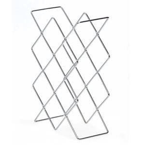 Silver steel <b>tabletop</b> wine bottle rack holder for kitchen home decoration dining table champagne wine display rack holder bar - Product Image 1