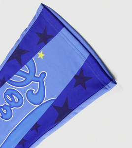 Ensemble tendance de sweat-shirt et de pantalon de survêtement pour homme, de haute qualité, personnalisé, imprimé DTF avec des étoiles et des lettres, blocs de couleur, cordon de serrage - Product Image 5