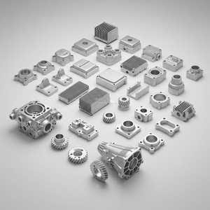 Fundición de metal personalizada OEM, fundición a presión de alta presión, piezas de fundición de molde permanente de aluminio para usos industriales - Product Image 2