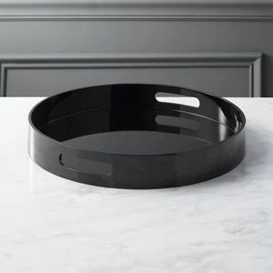 Plateau de service alimentaire en acier inoxydable de qualité exclusive Designer Goloden Color avec une forme personnalisée parfaite pour les ustensiles de cuisine - Product Image 5