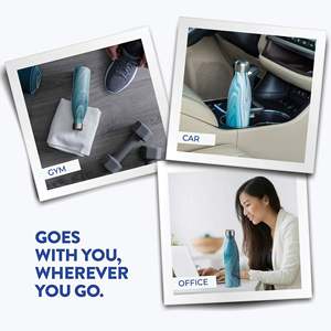 Borraccia Termica in Acciaio Inox a Triplo Isolamento, Design Moderno, Set da 2, con Indicatore LED della Temperatura per Viaggi - Product Image 6