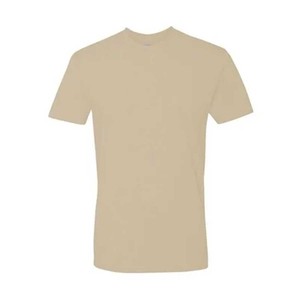 Camiseta de poliéster/algodón, camiseta informal de manga corta para hombre, Camiseta de algodón con cuello redondo - Product Image 4