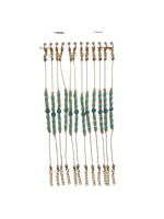 Pulseras de Macramé de Plástico Hechas a Mano Estilo Bohemia DAFNI con Cuentas de Ojo Turco - Regalos Promocionales Novedosos