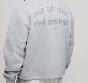 Zip up Crop Bottom Haute Qualité Conception Personnalisée Automne Vente Chaude Hommes Sweats À Capuche Casual 100% Coton Poche - Product Image 6