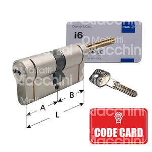 CYLINDRE EN FORME AVEC TIGE SHAVABLE I6 Rupture contrôlée Protection anti-choc Corps de cylindre protégé contre les crevaisons 12 - Product Image 1