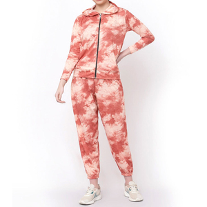 Dernier modèle Survêtements 100% polyester sublimé multicolore pour femmes Sublimation de haute qualité Survêtements pour dames - Product Image 1