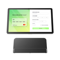 Terminal Punto de Venta Más Vendido, Tablet Android con NFC Frontal y Base de Carga, Tablet POS con Soporte, MTK6789 Android 16, Tablet PC OEM