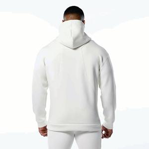 Sweat à capuche unisexe de luxe surdimensionné 400Gsm à col montant en éponge française Logo personnalisé imprimé poids lourd Hip Hop Streetwear décontracté pour hommes - Product Image 3