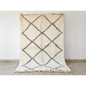 Alfombras marroquíes hechas a mano de lana, auténticas alfombras bereberes, lana natural, artesanía, personalizables en tamaño y colores, alta calidad - Product Image 3