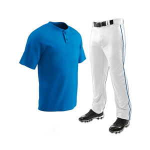 Nuevo Diseño de Uniforme de Béisbol Transpirable, Ropa de Práctica de Alta Calidad, 100% Poliéster, Personalizable, de Secado Rápido - Product Image 1