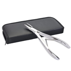 Alicates Profesionales de Acero Inoxidable para Extensiones de Cabello, de Boca Plana, para Remover y Colocar, Herramienta de Acero Inoxidable para Uso en Salón - Product Image 1