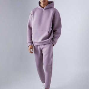 Wholesale New Design Fashionable Men Tracksuits Plain Cotton Breathable Slim Fit Sportswear Tracksuits High Quality - Product Image 1