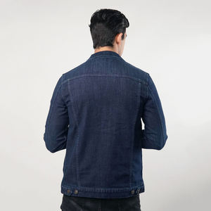 Chaqueta Vaquera de Invierno para Hombre, 100% Algodón de Alta Calidad, con Cierre de Botones de Cuerno, Estilo Casual, Función Antibacteriana - Product Image 2