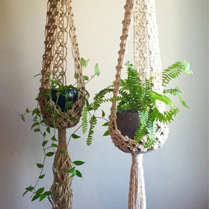 Best Selling Premium Quality Jute Plant Hanger Eco-Friendly Indoor Outdoor Decorative <b>Garden</b> Accessory India Wholesale Price - Product Image 6