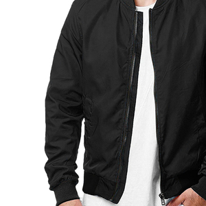 Veste universitaire noire style High Street unisexe pour l'hiver pour hommes de haute qualité avec support Slim Fit 2025 - Product Image 2