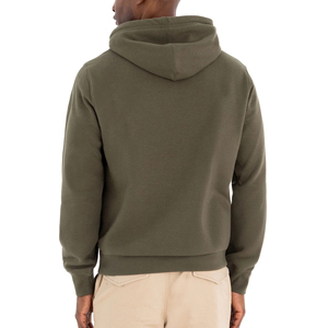 Streetwear Wholesale Pullover 100% Cotton <b>Men's</b> Hoodies High Street Color Patchwork Embroidery Double Layer Heather <b>Grey</b> Hoodie - Product Image 4