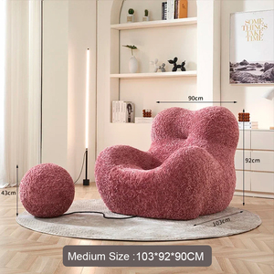Decoración del Hogar, Nuevo Producto 2026, Sofá Comprimido al Vacío con Chaise Longue Redonda, Ideal para Logística de Comercio Electrónico, MOQ Bajo - Product Image 5