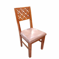 Chaise en bois de style bébé, petite, en bois naturel poli, chaises de salle à manger en bois, meubles, chaise en bois de taille personnalisée