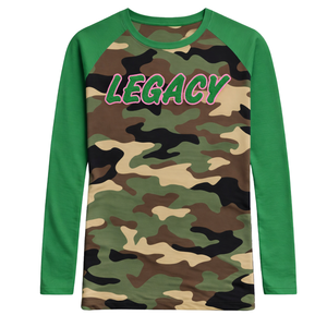 Gorro de Punto Camo 08 Legacy, Hermandad Griega, Color Rosa y Verde, para Mujer, Invierno, Ropa de Hermandad Universitaria - Product Image 3