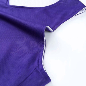 ชุดบาสเก็ตบอลแขนกุดสำหรับทุกเพศเครื่องแบบบาสเก็ตบอลโลโก้ของคุณเอง - Product Image 4