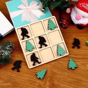 Pièces en bois et accessoires de jeu de société, figurines de pin, figurines Bigfoot, jetons de jeu en bois, miniatures - Product Image 2