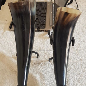 Cuerno Vikingo Pulido Estilo Amor para Beber Agua, Impermeable, Portátil, Regalo Empresarial, Hecho a Mano en India para Venta al por Mayor - Product Image 1