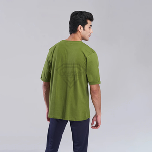 เสื้อยืดแขนสั้นผ้าฝ้าย100% สำหรับผู้ชายเสื้อยืดขนาดใหญ่พิเศษออกแบบได้ตามที่ต้องการ - Product Image 4
