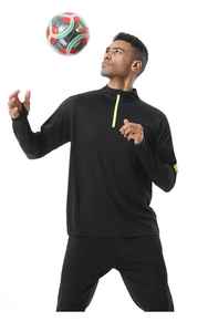 Survêtements de football d'hiver 100% coton respirant personnalisables en provenance du Pakistan avec logo et pantalon personnalisés - Product Image 2